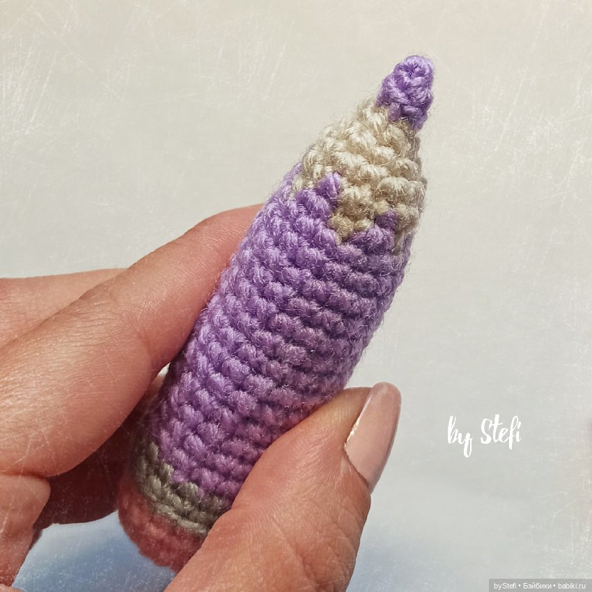 Карандаш-брелок — Вязаные игрушки и амигуруми: крючком (фото 6)