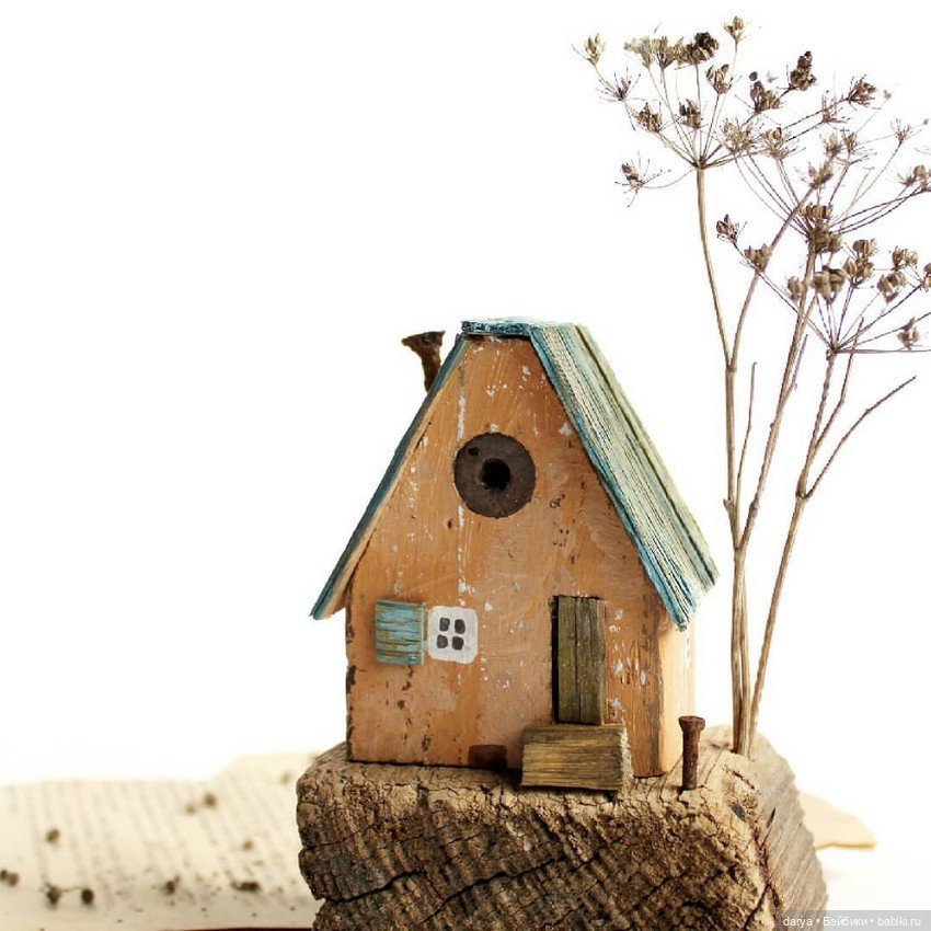 Деревянные домики от Lena Tom (фото 9)