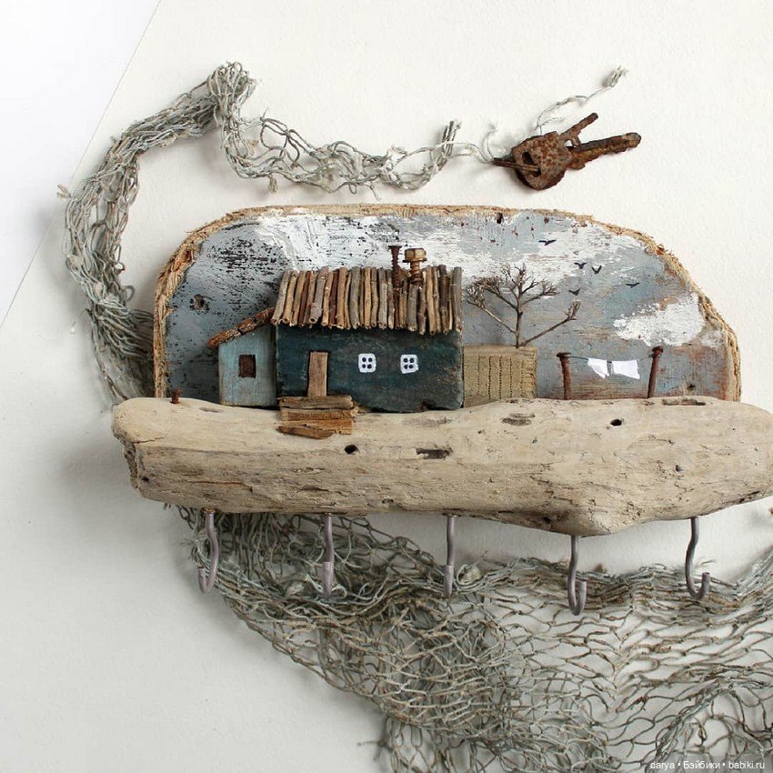 Деревянные домики от Lena Tom