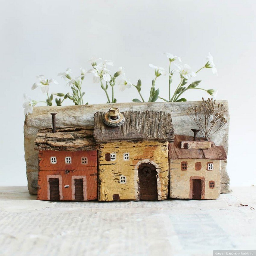 Деревянные домики от Lena Tom (фото 2)