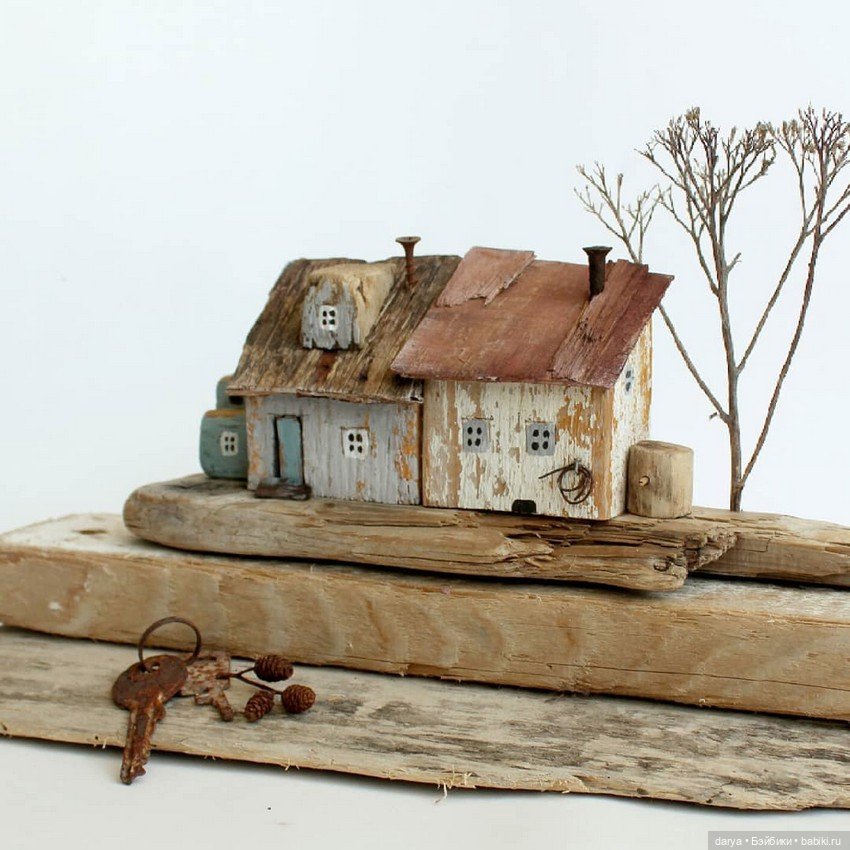 Деревянные домики от Lena Tom (фото 10)