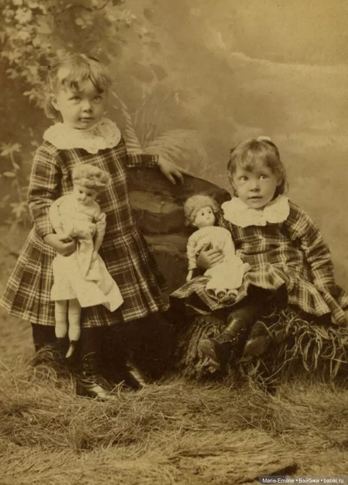 Детки, с куклами и без — Всё об антикварных куклах: история