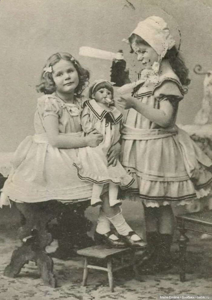 Детки, с куклами и без — Всё об антикварных куклах: история (фото 4)