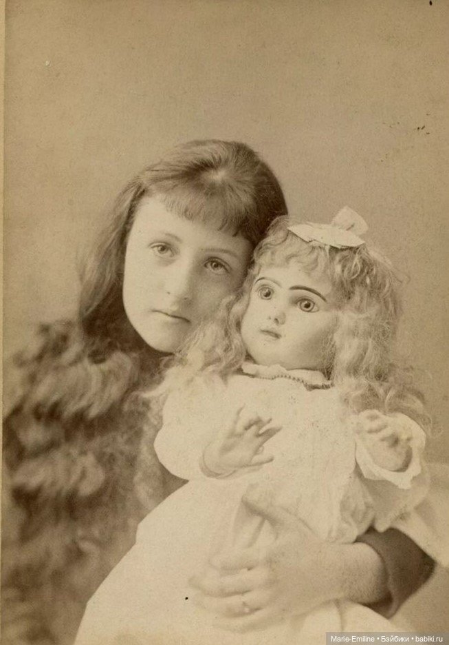 Детки, с куклами и без — Всё об антикварных куклах: история