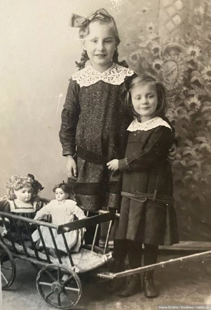 Детки, с куклами и без — Всё об антикварных куклах: история