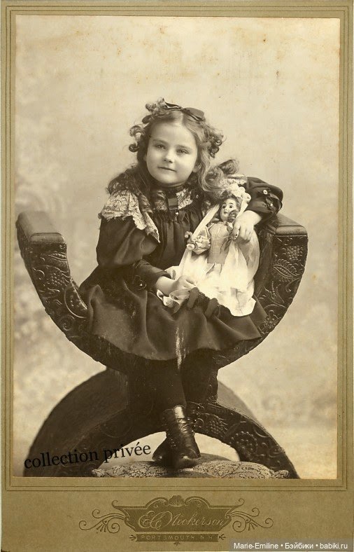 Детки, с куклами и без — Всё об антикварных куклах: история