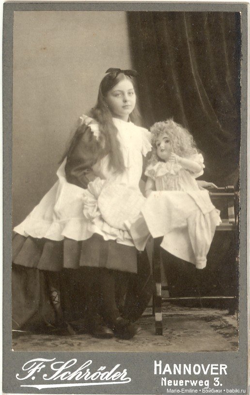 Детки, с куклами и без — Всё об антикварных куклах: история