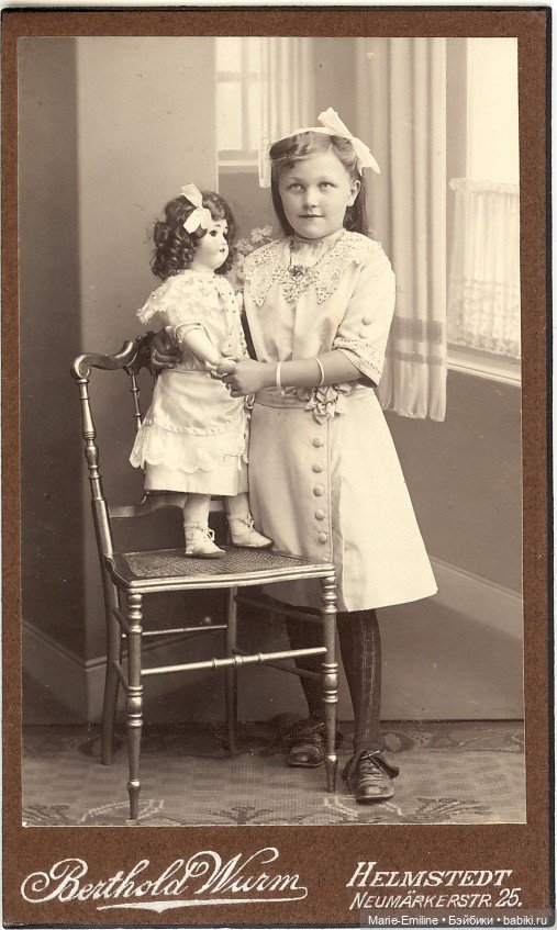 Детки, с куклами и без — Всё об антикварных куклах: история