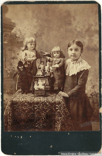 Детки, с куклами и без — Всё об антикварных куклах: история