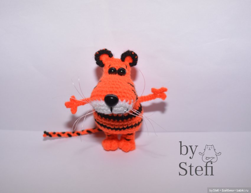 Покажу нового тигрика. Символ 2022