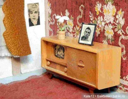 Кукольные домики 1950-60-х г. Гостиная (фото 3)