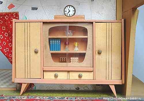 Кукольные домики 1950-60-х г. Гостиная (фото 6)