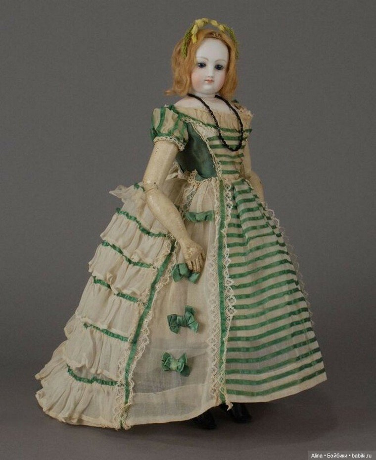 Куклы викторианской эпохи и их наряды