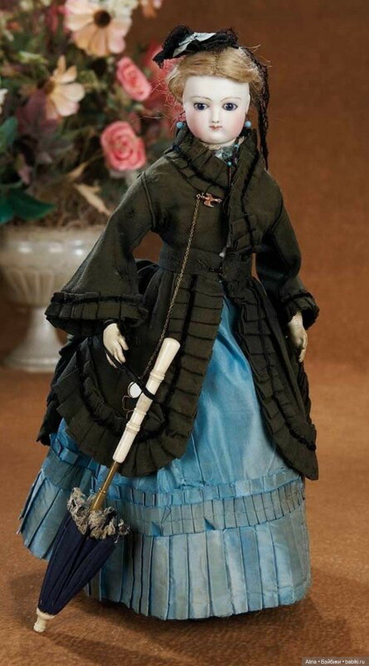 Куклы викторианской эпохи и их наряды