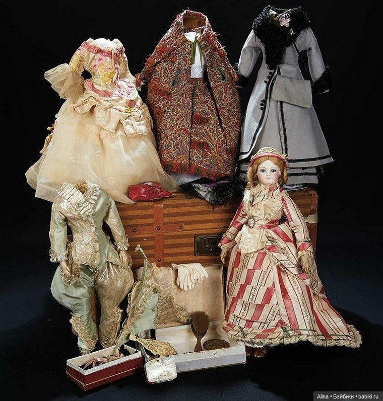 Куклы викторианской эпохи и их наряды