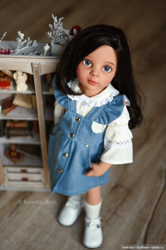 Луиза от GOTZ OOAK — ООАК и кастом кукол Gotz (Готц): перерисовка (фото 10)