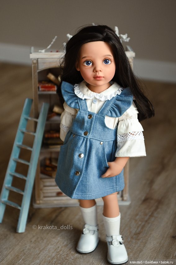 Луиза от GOTZ OOAK — ООАК и кастом кукол Gotz (Готц): перерисовка (фото 6)
