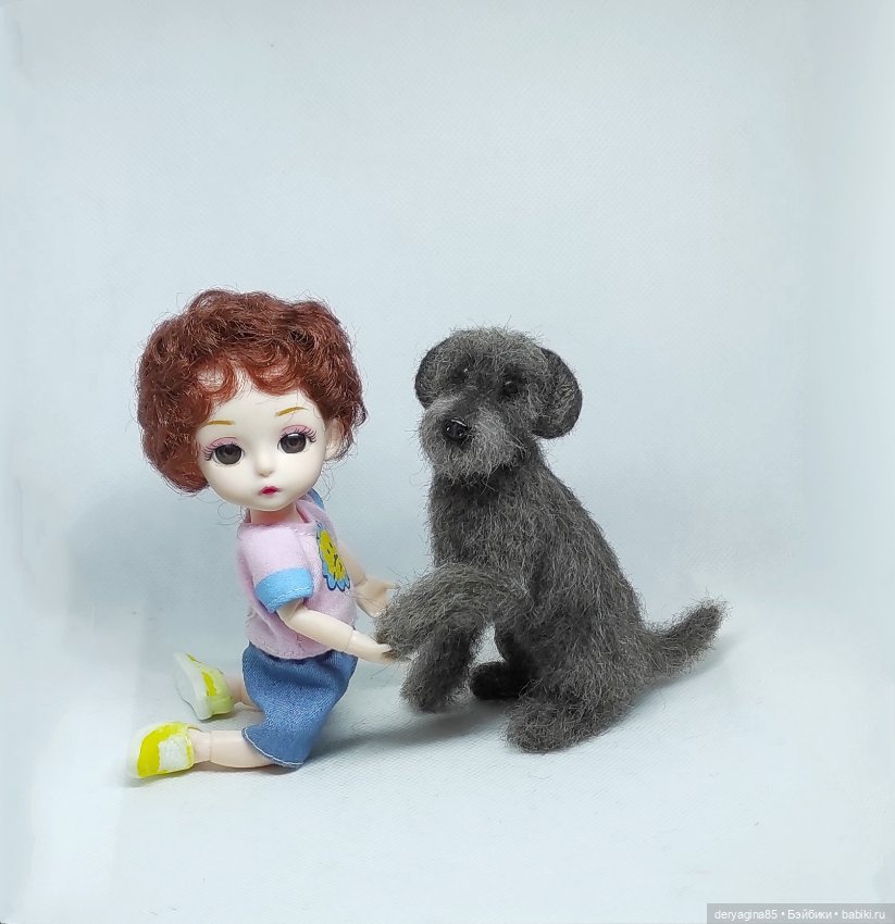 Дворянин — Валяные игрушки из шерсти: сухое валяние (фото 3)