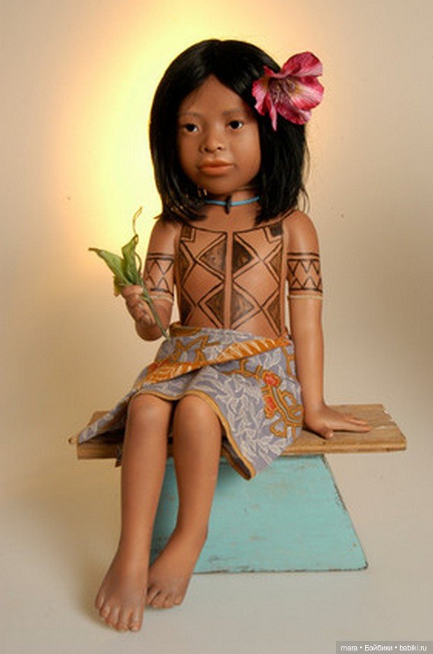 Коллекционные этнические куклы Bets & Amy Van Boxel, коллекция 2014 года