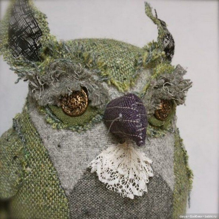 Забавные совушки и грибочки от Ann Wood (фото 6)