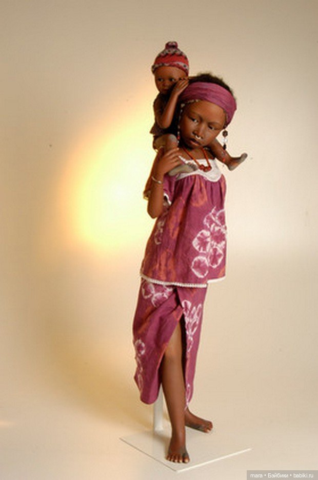 Коллекционные этнические куклы Bets & Amy Van Boxel, коллекция 2014 года
