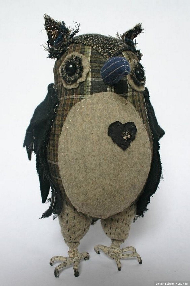 Забавные совушки и грибочки от Ann Wood (фото 7)