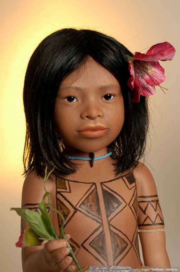 Коллекционные этнические куклы Bets & Amy Van Boxel, коллекция 2014 года