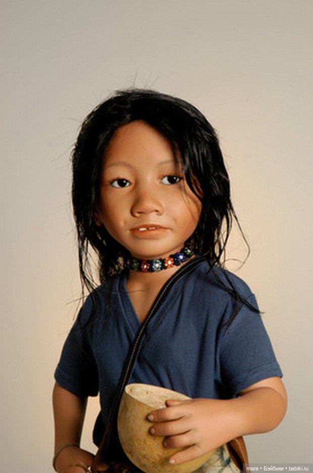 Коллекционные этнические куклы Bets & Amy Van Boxel, коллекция 2014 года (фото 10)