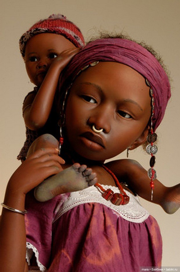 Коллекционные этнические куклы Bets & Amy Van Boxel, коллекция 2014 года