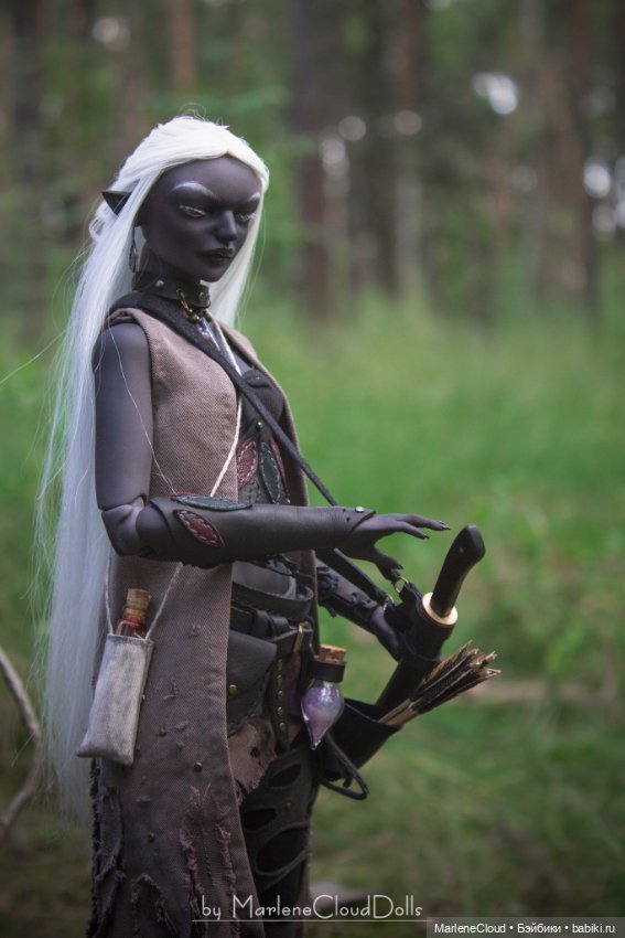 Дроу-разведчица Мэйвисскиира (Maywysskiira)