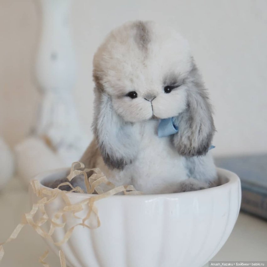 Зайка тедди — Авторские мишки Тедди и друзья: фото (фото 6)