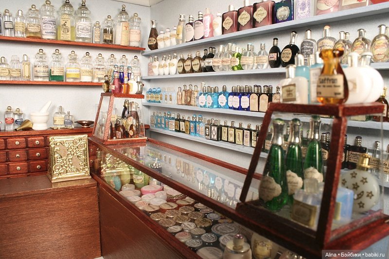 Румбокс - аптечная лавка — Румбоксы и кукольные интерьеры: фото (фото 4)