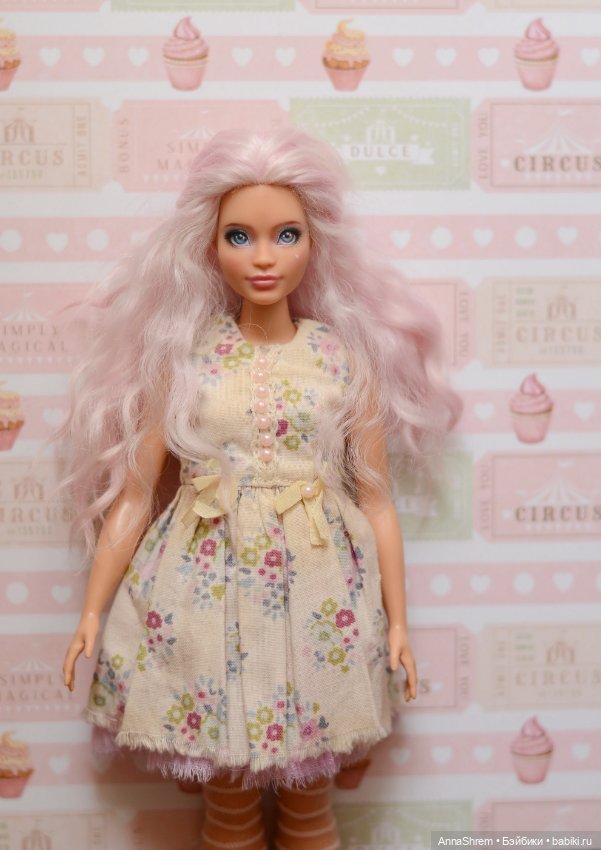 ООАК Barbie первый опыт — Куклы Barbie (Барби): Looks (фото 4)