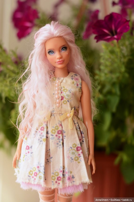 ООАК Barbie первый опыт — Куклы Barbie (Барби): Looks (фото 5)
