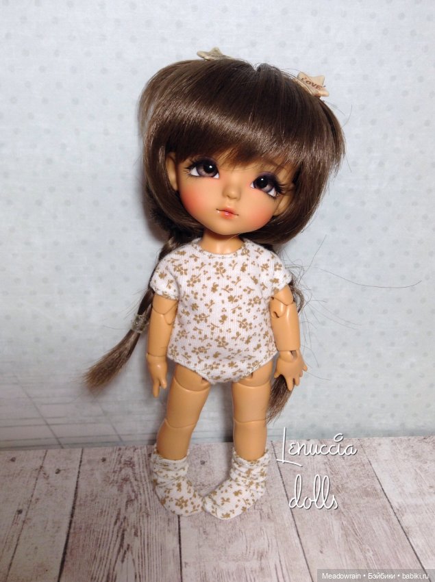 В горошек — Одежда и обувь для кукол BJD (БЖД): 1/3 (фото 3)