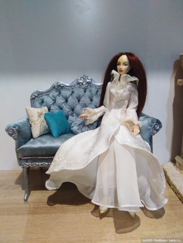 Не потерять бы в серебре — Мебель для кукол и домиков: фото