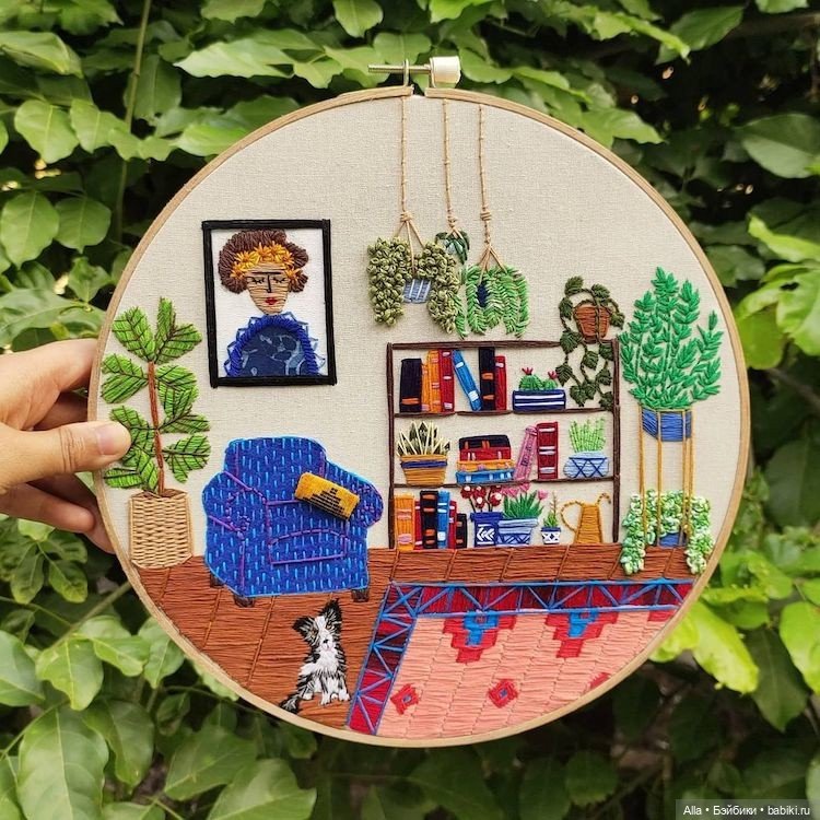 Вышивка от Anuradha Bhaumick (фото 10)