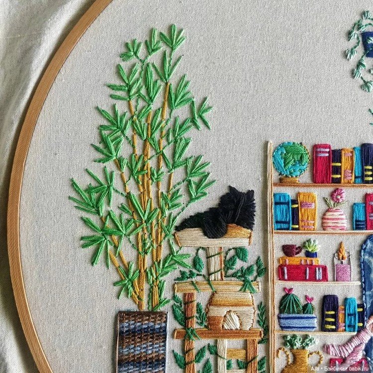 Вышивка от Anuradha Bhaumick