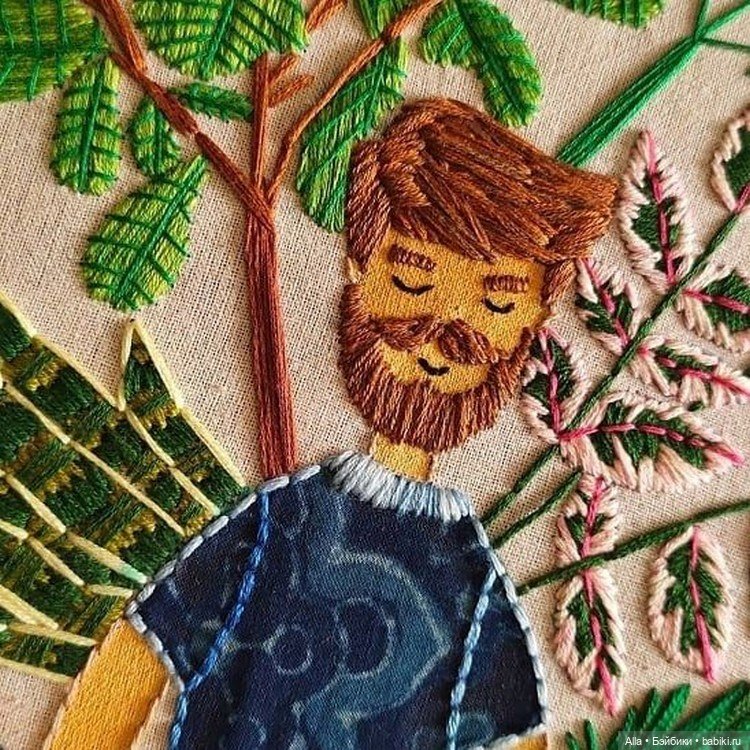 Вышивка от Anuradha Bhaumick (фото 6)