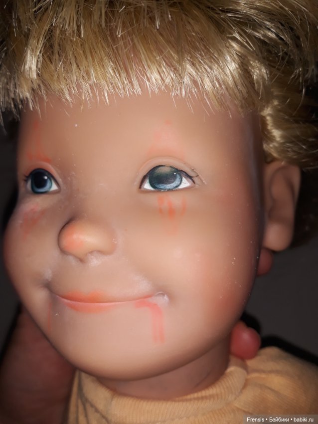 Käthe Kruse Lolle: как починить глазки (фото 2)