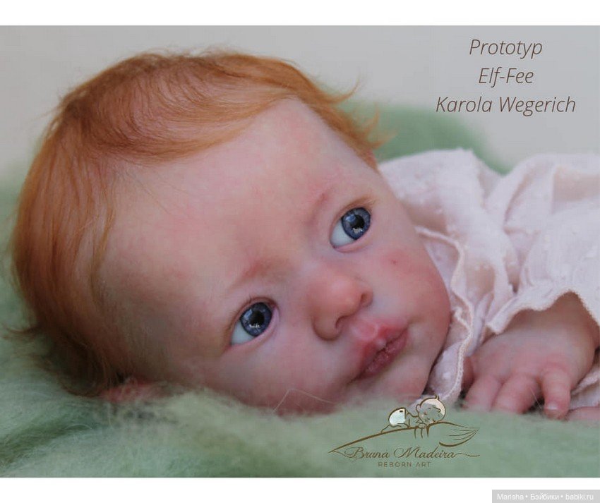 Elf-Fee скульптора Karola Wegerich, автор прототипа Bruna Madeira da Silva