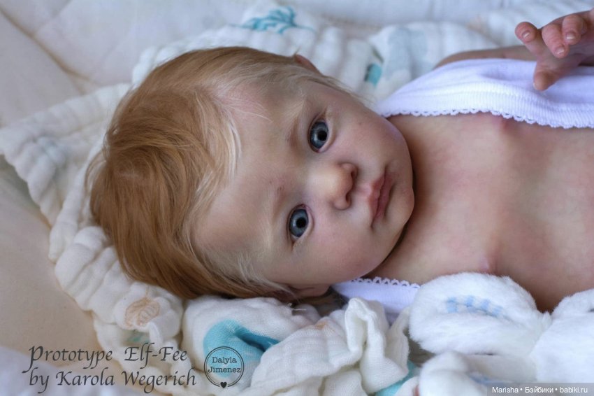 Elf-Fee скульптора Karola Wegerich, автор прототипа Dalyla Jimenez