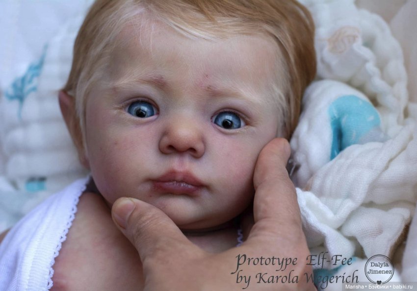 Elf-Fee скульптора Karola Wegerich, автор прототипа Dalyla Jimenez