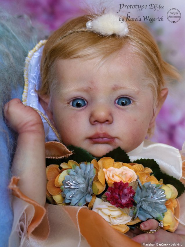 Elf-Fee скульптора Karola Wegerich, автор прототипа Dalyla Jimenez