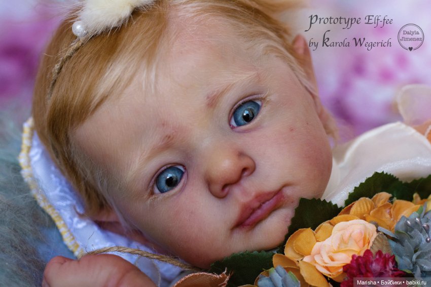 Elf-Fee скульптора Karola Wegerich, автор прототипа Dalyla Jimenez