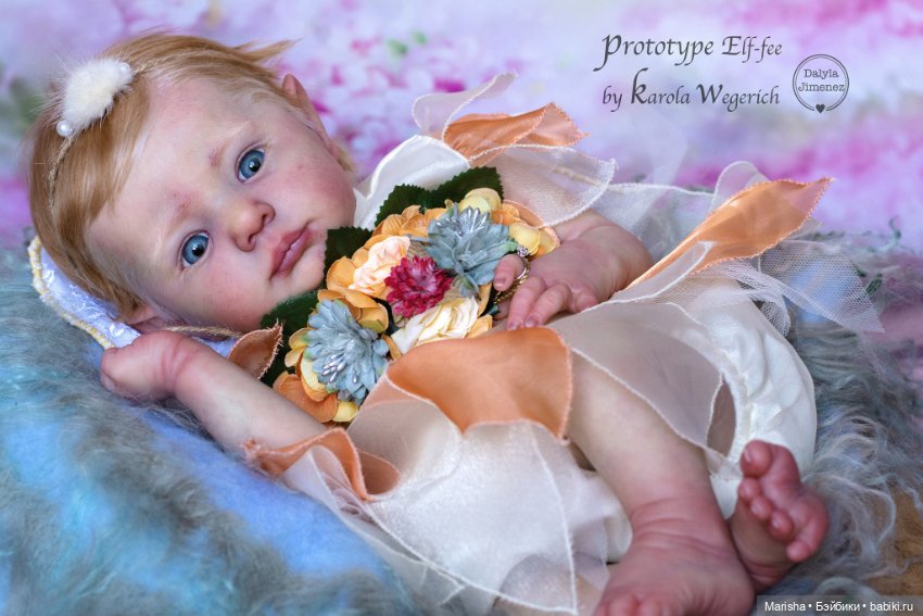 Elf-Fee скульптора Karola Wegerich, автор прототипа Dalyla Jimenez