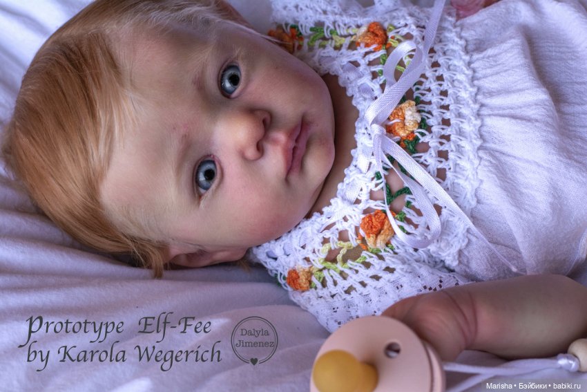 Elf-Fee скульптора Karola Wegerich, автор прототипа Dalyla Jimenez