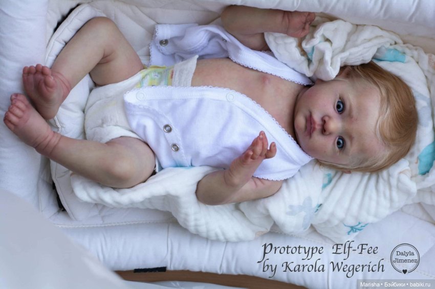 Elf-Fee скульптора Karola Wegerich, автор прототипа Dalyla Jimenez