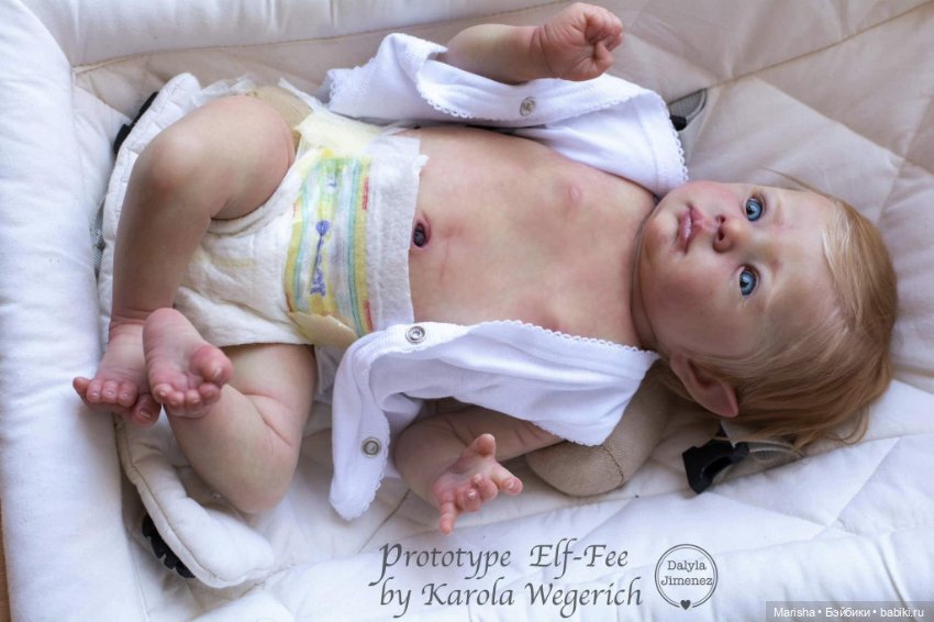 Elf-Fee скульптора Karola Wegerich, автор прототипа Dalyla Jimenez