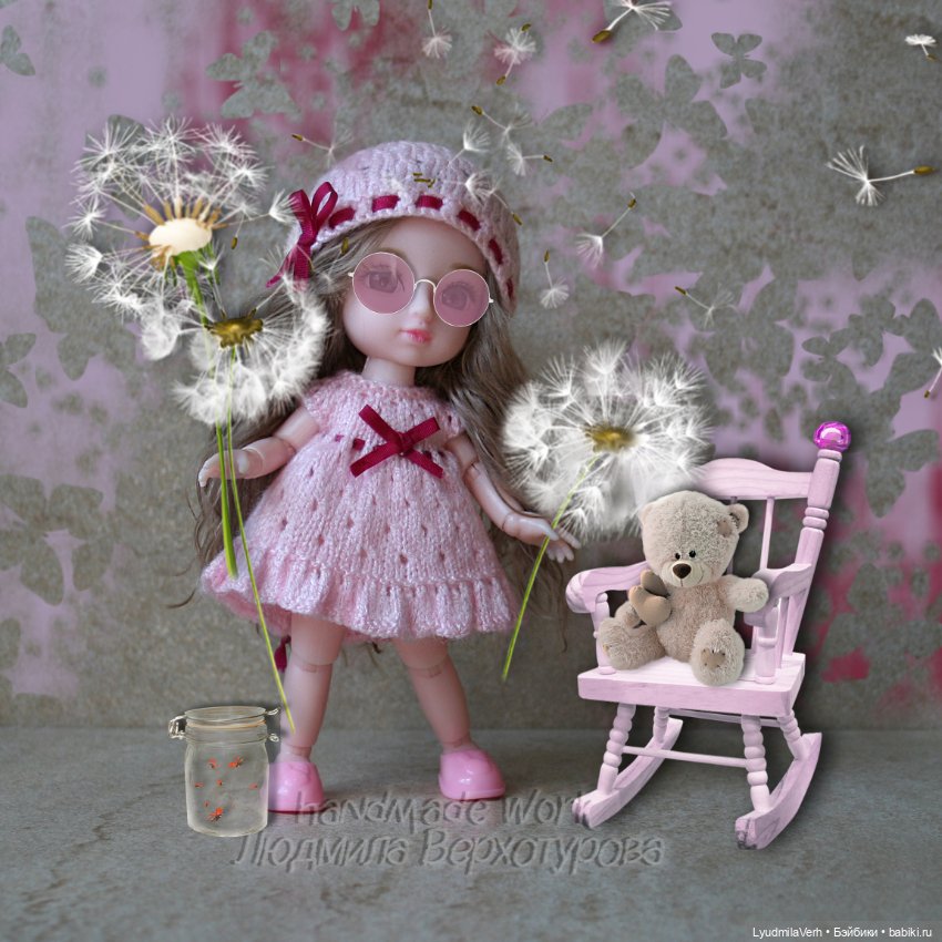 В розовых очках — Куклы Baboliy (Баболи